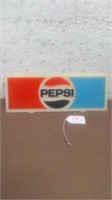 PEPSI HARD PLASTIC SIGN