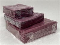 New Maroon Disposable Napkins