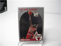 Michael Jordan 1990 NBA Hoops #65 card