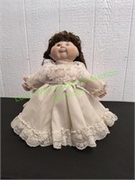 16" Porcelain Cabbage Patch Kid Doll, #0814