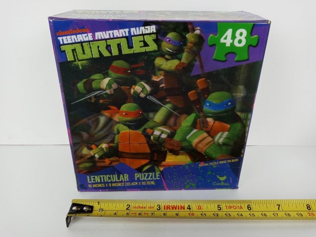 Ninja Turtles Lenticular Puzzle