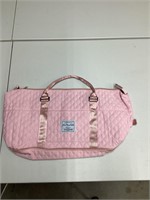 Big pink bag with zipper