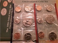 THE 1993 USA MINT UNCIRCULATED COIN SET