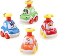 Amy&Benton Baby Toy Cars for 1 2 Year Old Toddler