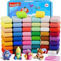 Modeling Clay - 50 Colors Air Dry Clay, DIY Moldin