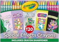 Crayola Crayons in Specialty Colors (120ct), Art S