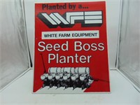 WFE Seed Boss Clorplast signs