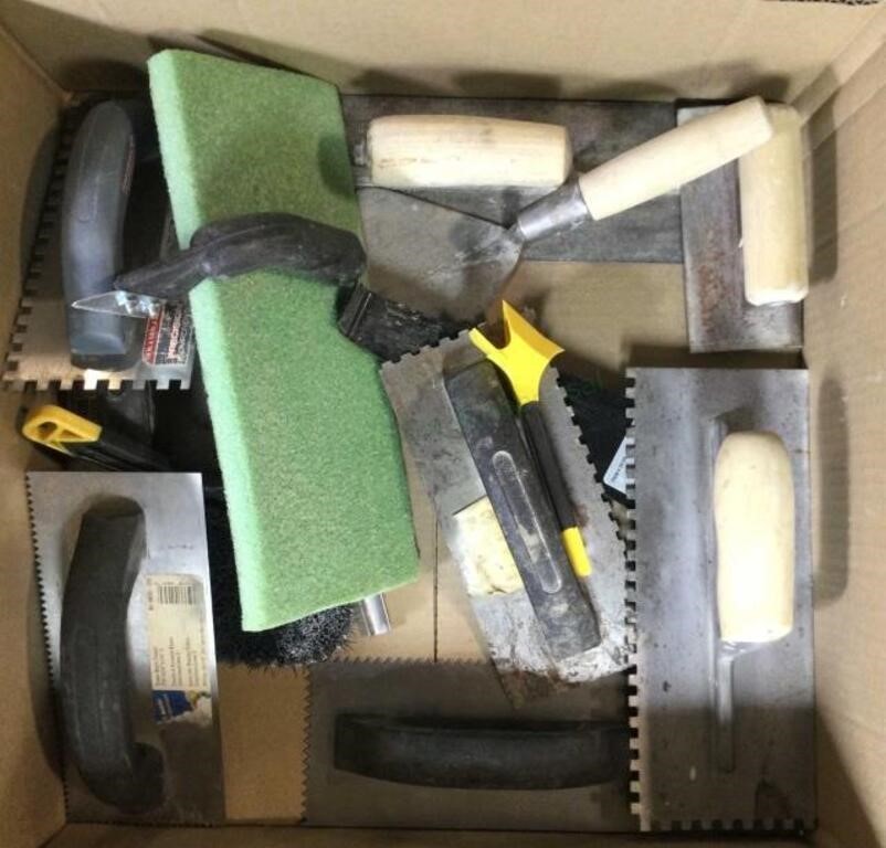 Assorted Trowels