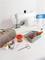 SEWING MACHINE + SEWING ITEMS