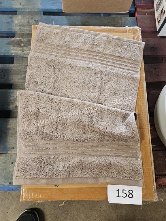 24ct allen+roth brown hand towels