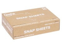 InnoPak 8x10.75" HD Snap Sheets, 10 Boxes/Case, 10