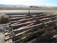 2-6' Steel Harrow Sections with Solid Lead Bar