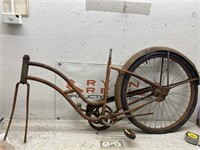 Vintage bicycle for parts