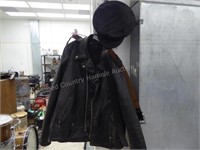 AMF Harley Davidson leather coat - needs cleaning
