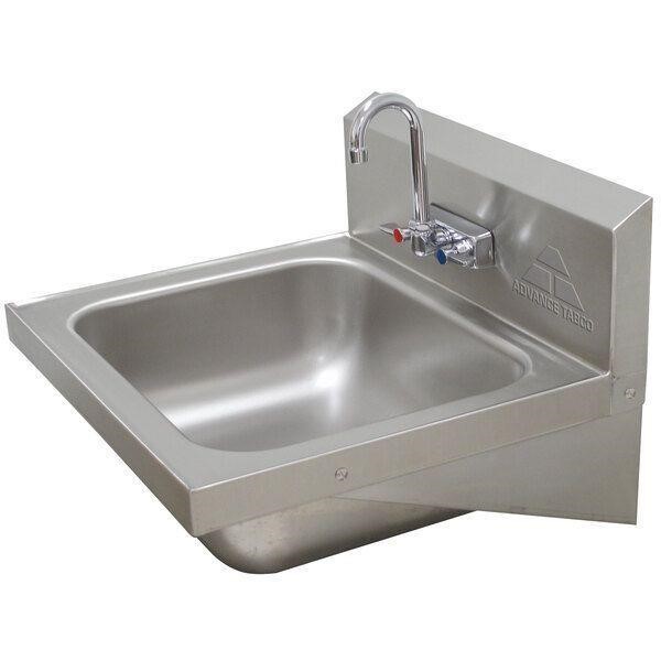 Advance Tabco 7-PS-45 Wall Mount Commercial Sink.
