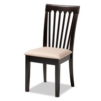 $250  Baxton Studio Minette Dining Chair Set, 4-pc