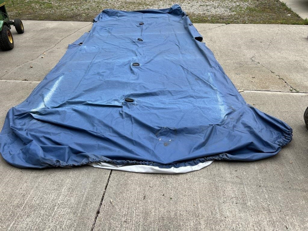 PONTOON BOAT COVER