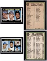 2 1967 Topps Vintage Baseball Cards. N. League 196