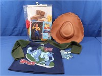 NIP 1996 Woody Halloween Costume, NWT Toy Story