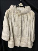 Fur Waist Length Coat