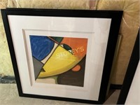 Signed Morrison Framed Abstract Art / Picture