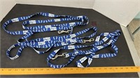 3 Indianapolis Colts Dog Leashes.