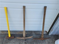 (2) Pickaxes & (1) Sledgehammer