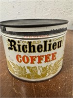 Antique Richelieu Coffee Tin