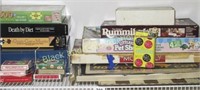 Lot of board games and cards