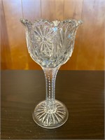 Crystal Chalice Cup - Cut Glass