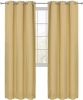 Utopia Bedding Blackout Curtains Grommet 2 Panels