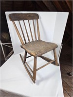 Primitive child's rocker