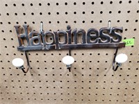 Happiness Wall Coat Hook
