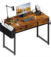 Lufeiya 40 Inch Desk with Drawers for Bedroom -