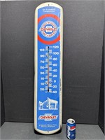 39 INCH CHEVROLET VINTAGE THERMOMETER WORKS