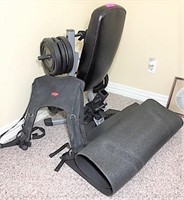 Bow Flex Exercise Equipment with Mat