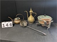Assorted Copper & Brass Items