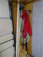 Contents of Corner Behind Shop Door - Painters