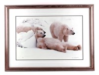 Thomas Mangelsen Polar Bear Framed Photograph
