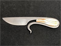 Joseph Knuth Damascus Hammer Steel Forged Knife