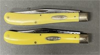 2 - Case XX Slimline Trapper Knives
