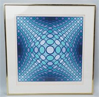 Signed & Numbered Serigraph by Victor Vasarely