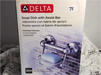 Delta Soap Dish with Assist Bar