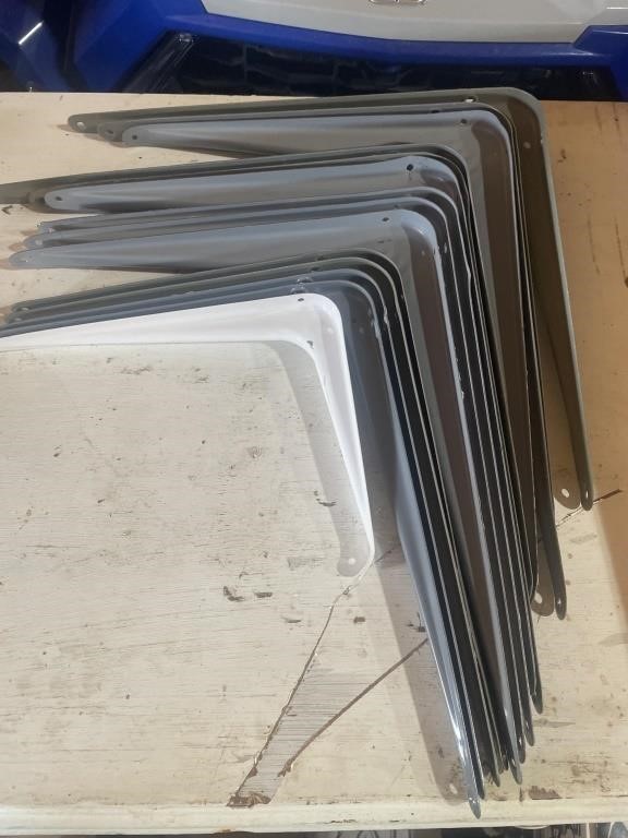 Assorted shelf brackets