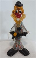 Collectible Murano Venetian Art Glass Clown