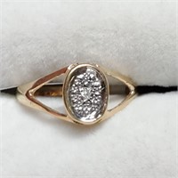 $1200 10K Diamond(0.02Ct) Ring