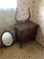 Old dresser with mirror
