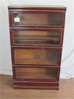 Antique 4 Stackable Legal Bookcase