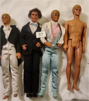4  1968 Ken Dolls   (B8)