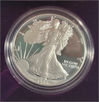 1986-S Proof Silver American Eagle